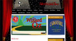 Desktop Screenshot of centrestage-exmouth.co.uk